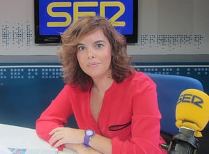 La vicepresidenta ha asegurado en la SER que el Gobierno dará una respuesta &#039;&#039;firme y serena&#039;&#039; al reto de Artur Mas