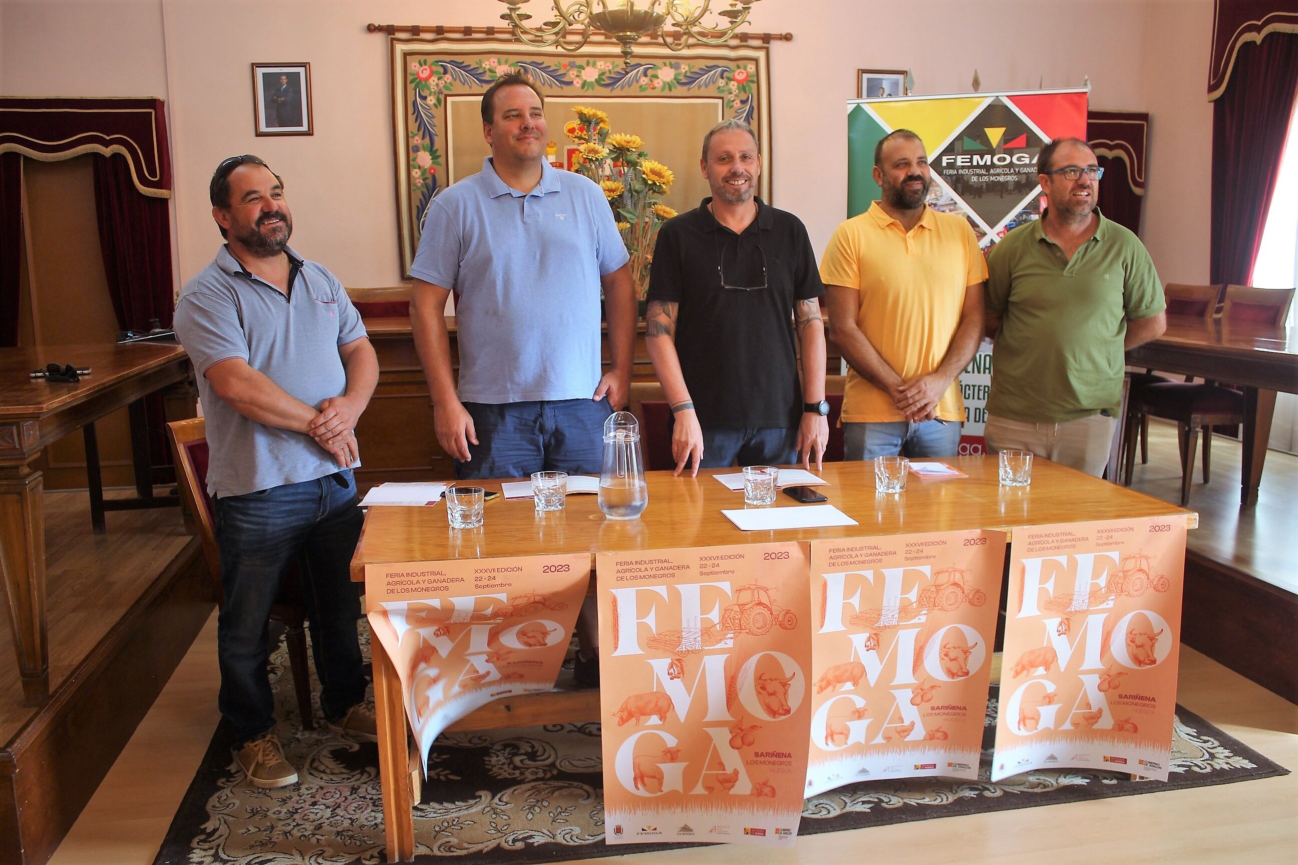 Óscar Moret, José María Alcubierre, Juan Escalzo, Pedro Loscertales y David Solano