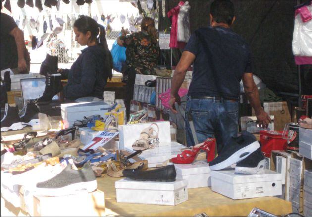 Mercadillo de Teuladas en San Blas