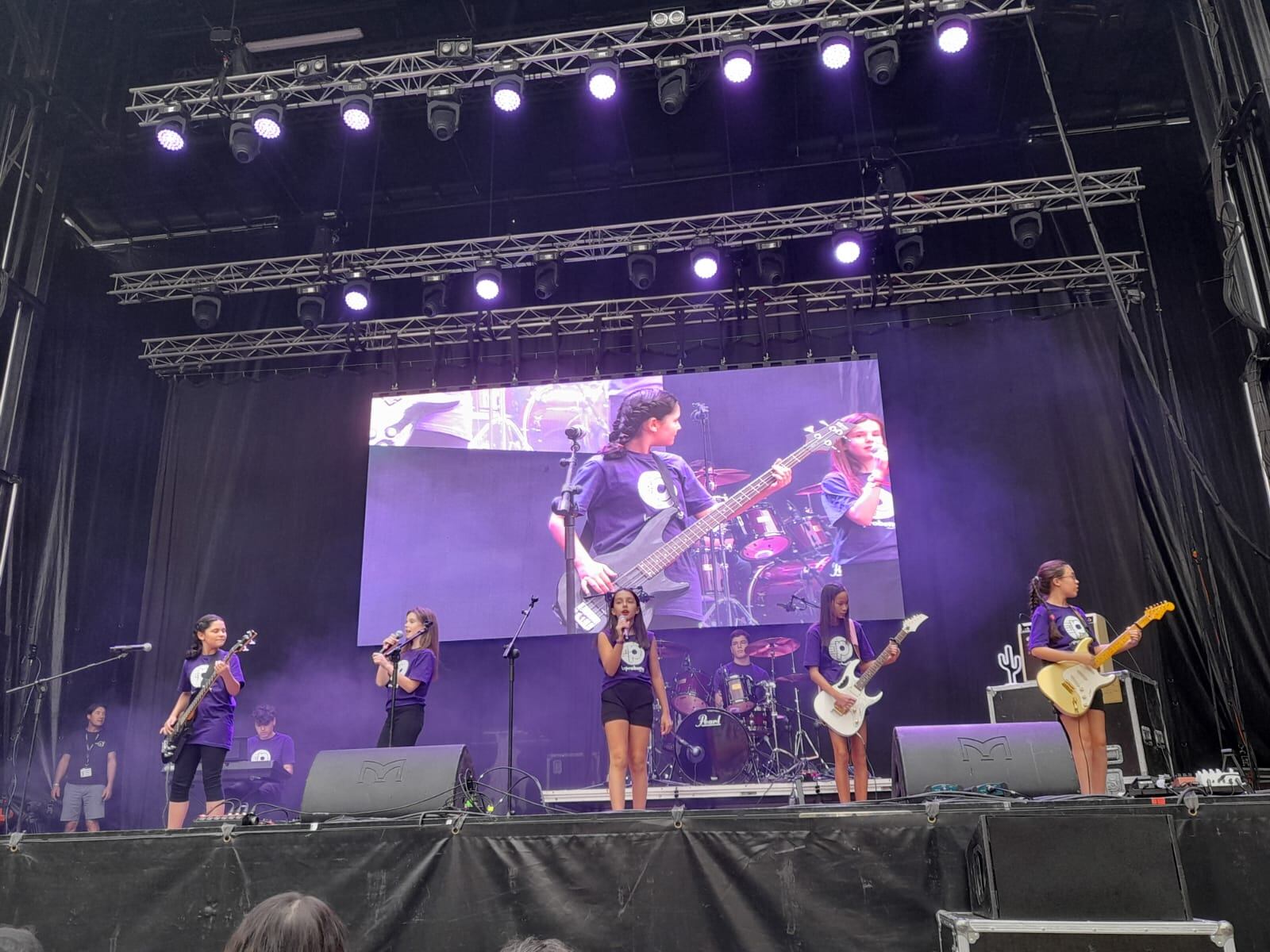 Actuación de La Probetta Musical en la V Gran Fiesta de la Vendimia de la Ribera del Duero