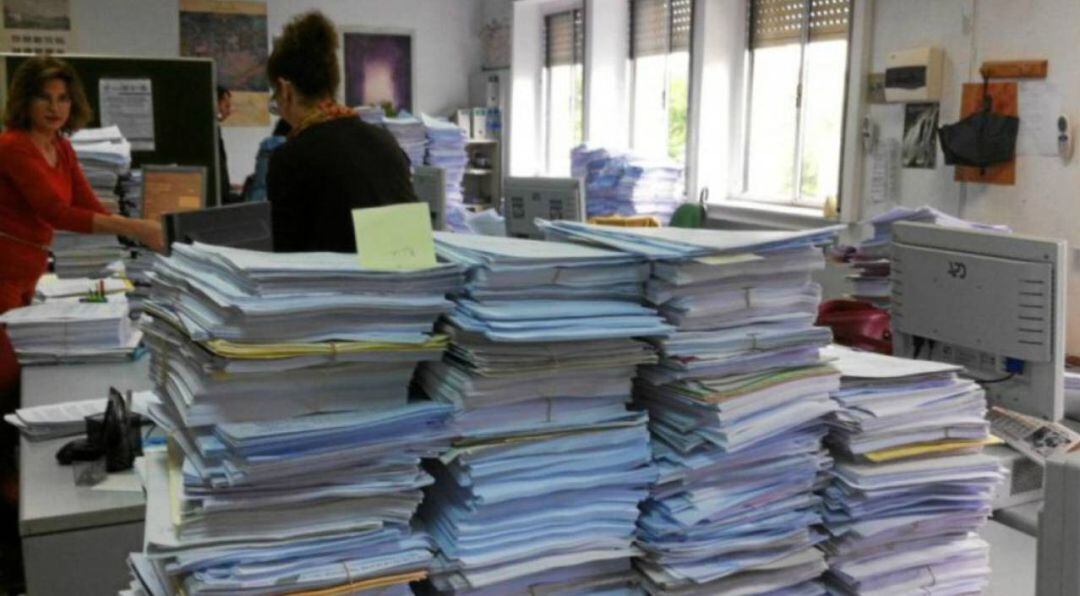 Asuntos acumulados en los juzgados