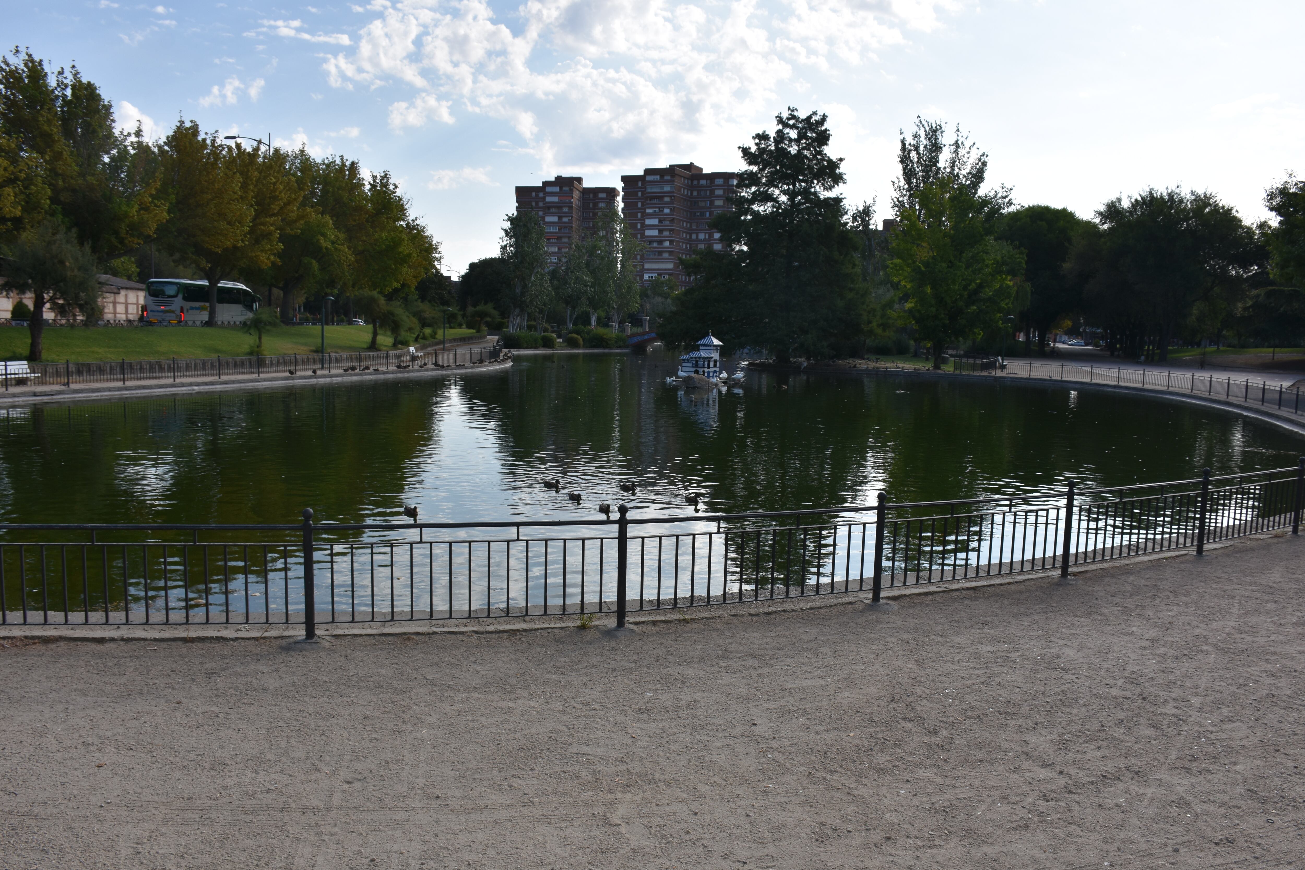 Se preparan las obras para el Lago de la Alameda