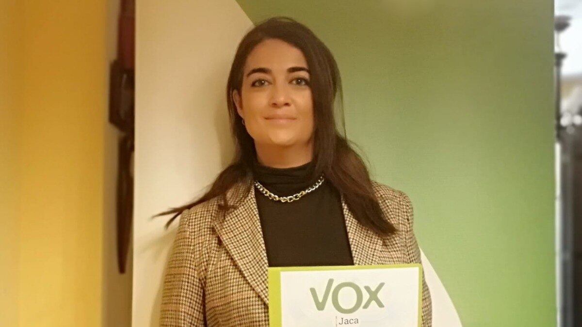 Marta Moreno, concejal de Vox en Jaca