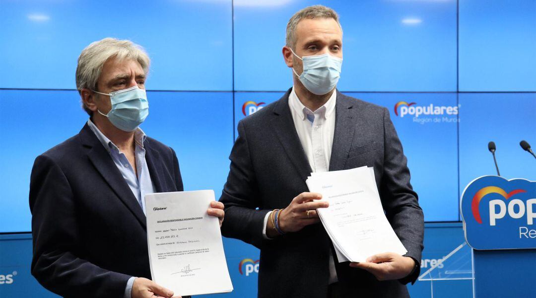 Miguel Ángel Miralles y Joaquín Segado