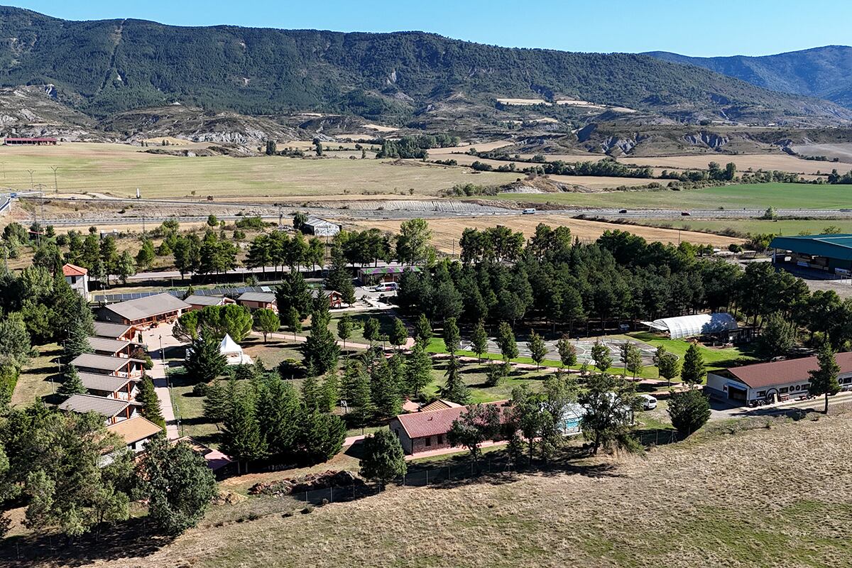 Instalaciones del Centro Ignacio Claver de Valentia en Martillué (Jaca)