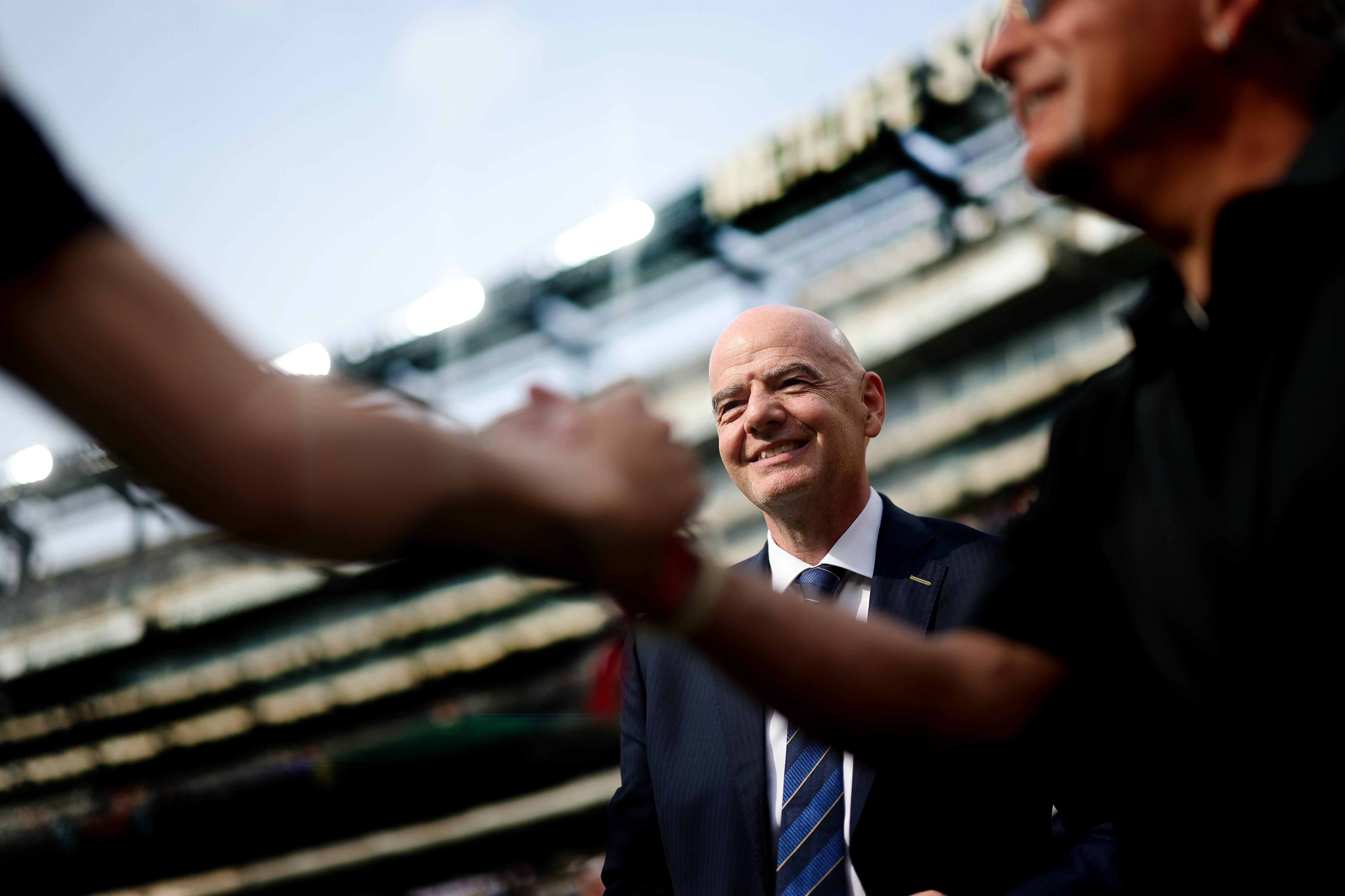 Gianni Infantino durante el Mundial de Clubes de 2025