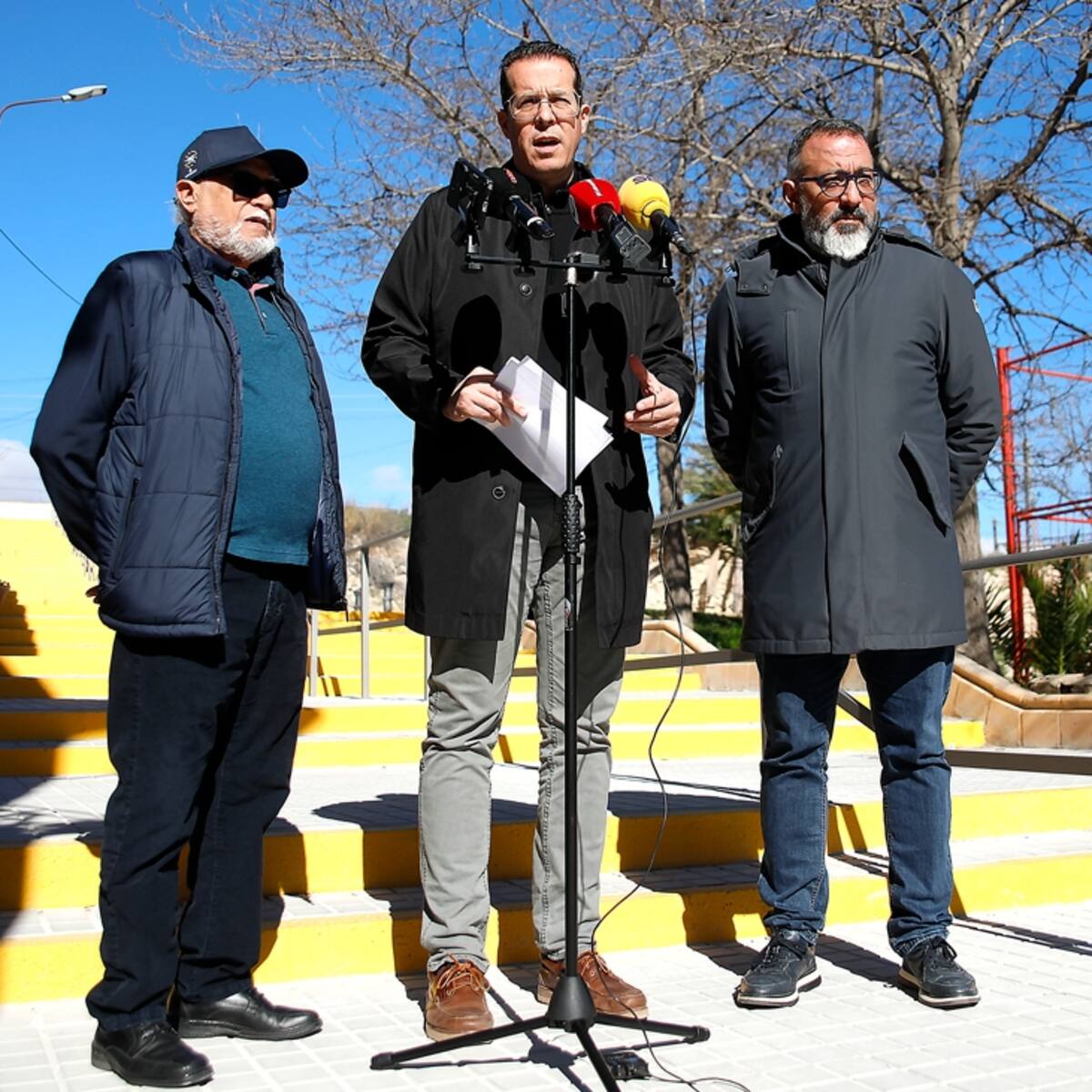 Elda invierte 50.000 euros en la remodelación de la escalera de la calle Maestro Granados