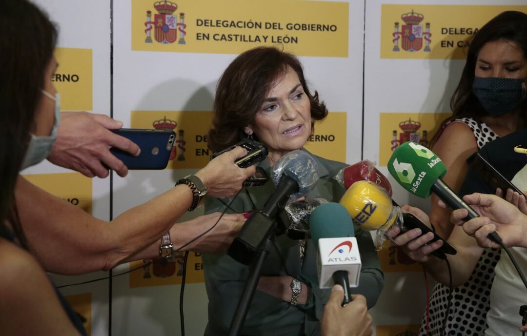 Carmen Calvo, vicepresidenta del Gobierno