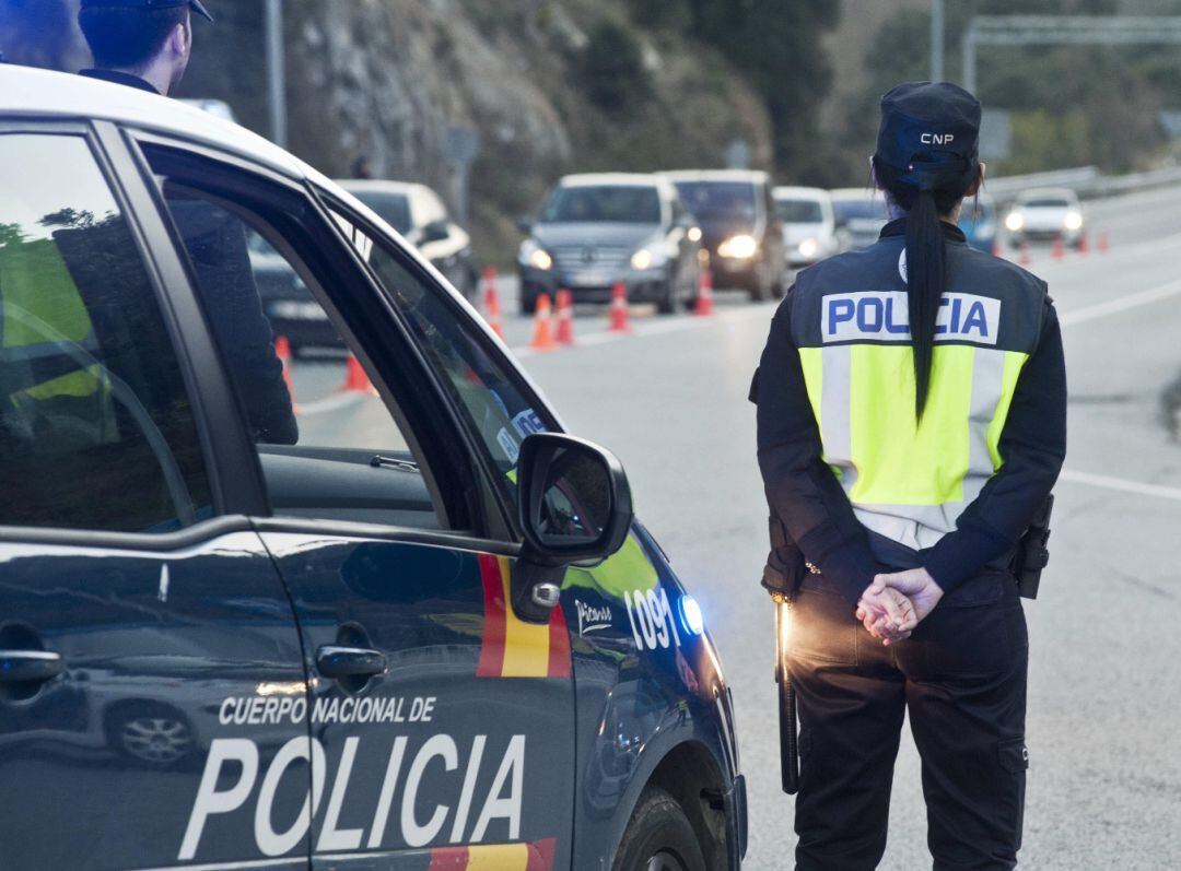 Efectivos de la Policia Nacional. 