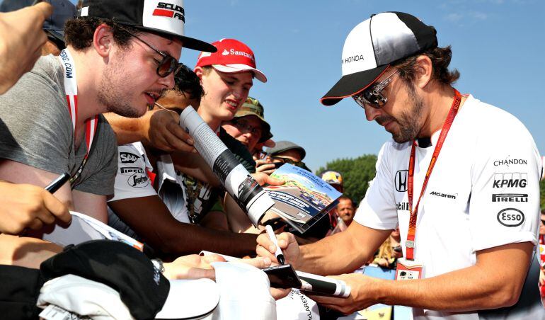 Fernando Alonso, en el GP de Austria.