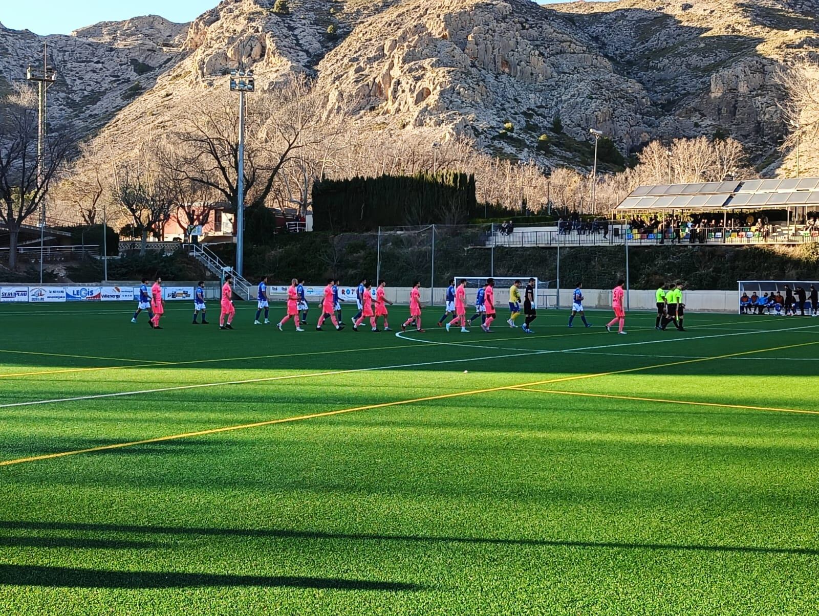 Previo al inicio del partido