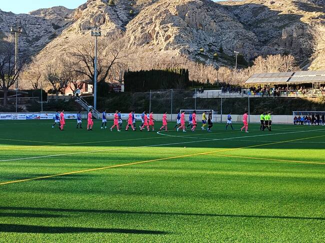 Previo al inicio del partido
