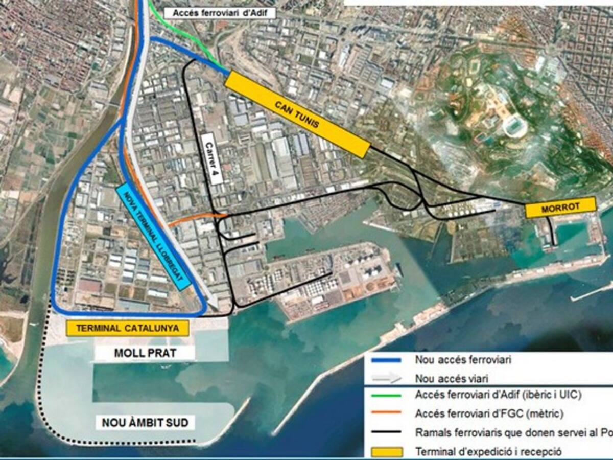 Ministeri, Generalitat i Port de Barcelona desencallen els accessos viaris i ferroviaris