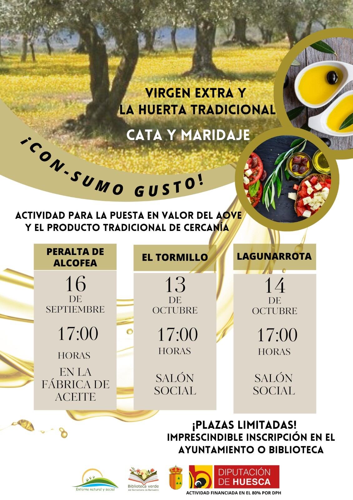 Talleres Aceite de Oliva en Peralta de Alcofea