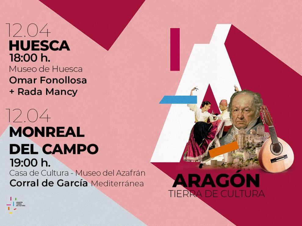 Próximas actividades de Aragón Tierra de Cultura