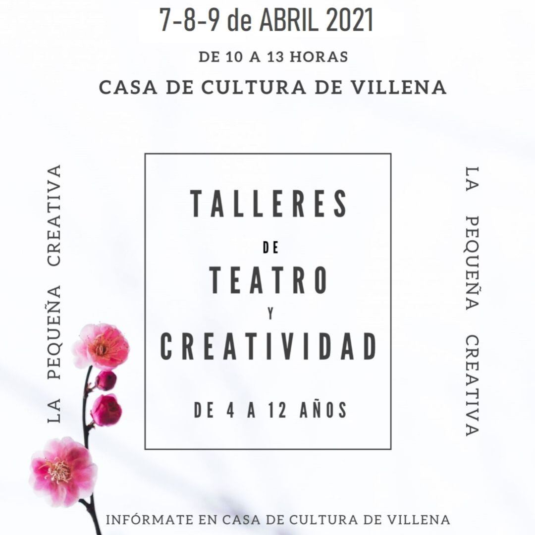 Cartel de las actividades organizadas