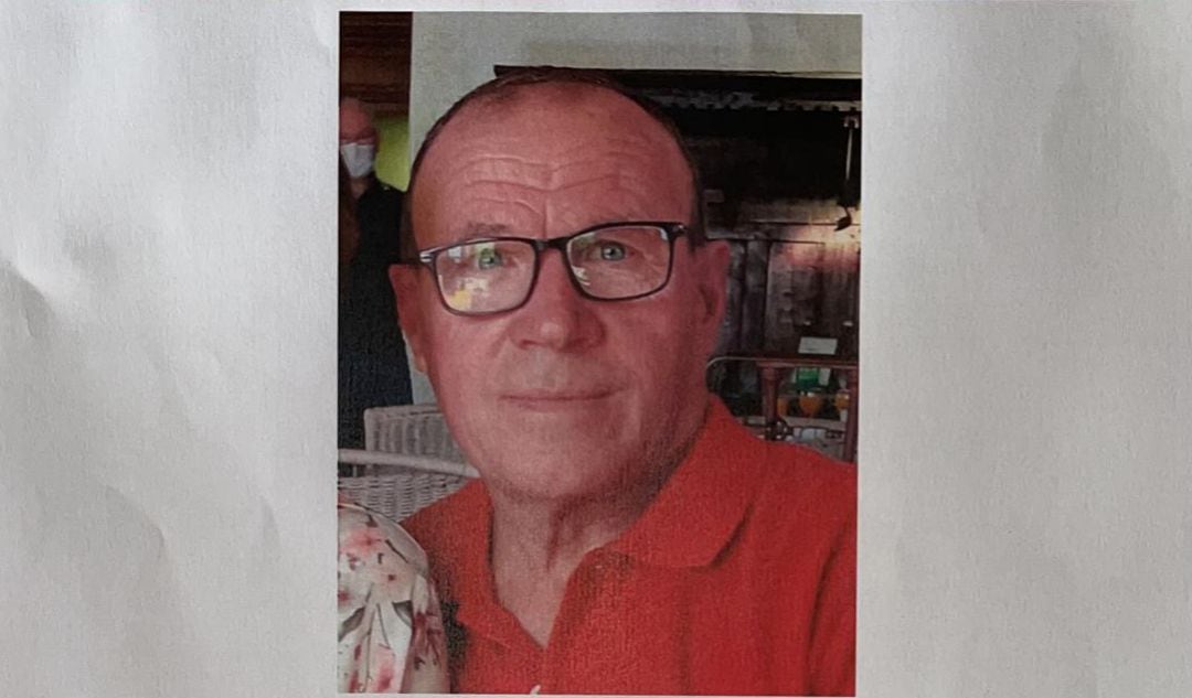 Cartel de la búsqueda de Miguel Gomar