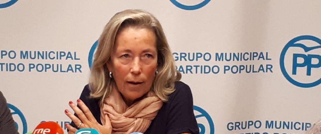 Rosa Gallego, portavoz del PP