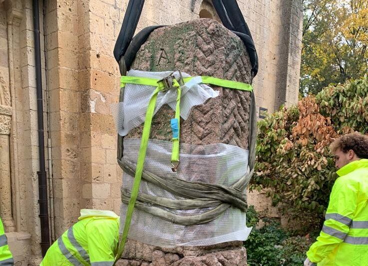 El Ayuntamiento de Segovia cede a la Junta el monumento del escultor Emiliano Barral sobre Daniel Zuloaga