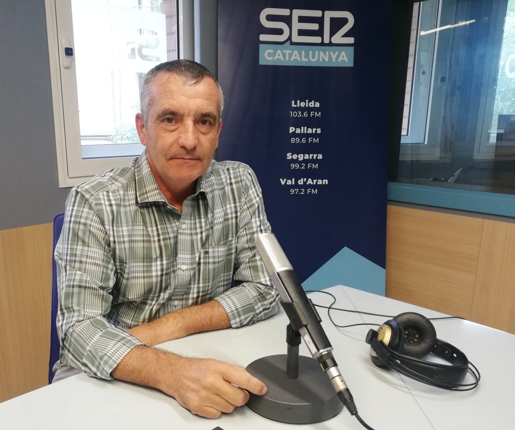 Entrevista a l'Adrià Drago, president de l'associació veïnal de les Arques de Rufea, a l'Horta de Lleida.