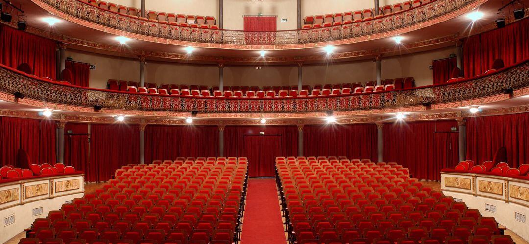 Interior del Gran Teatro de Cáceres