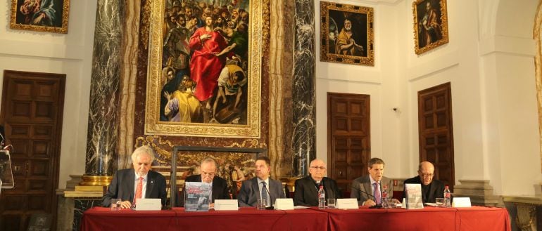 Presentación del libro de Gregorio Marañón en la Sacristía de la Catedral de Toledo