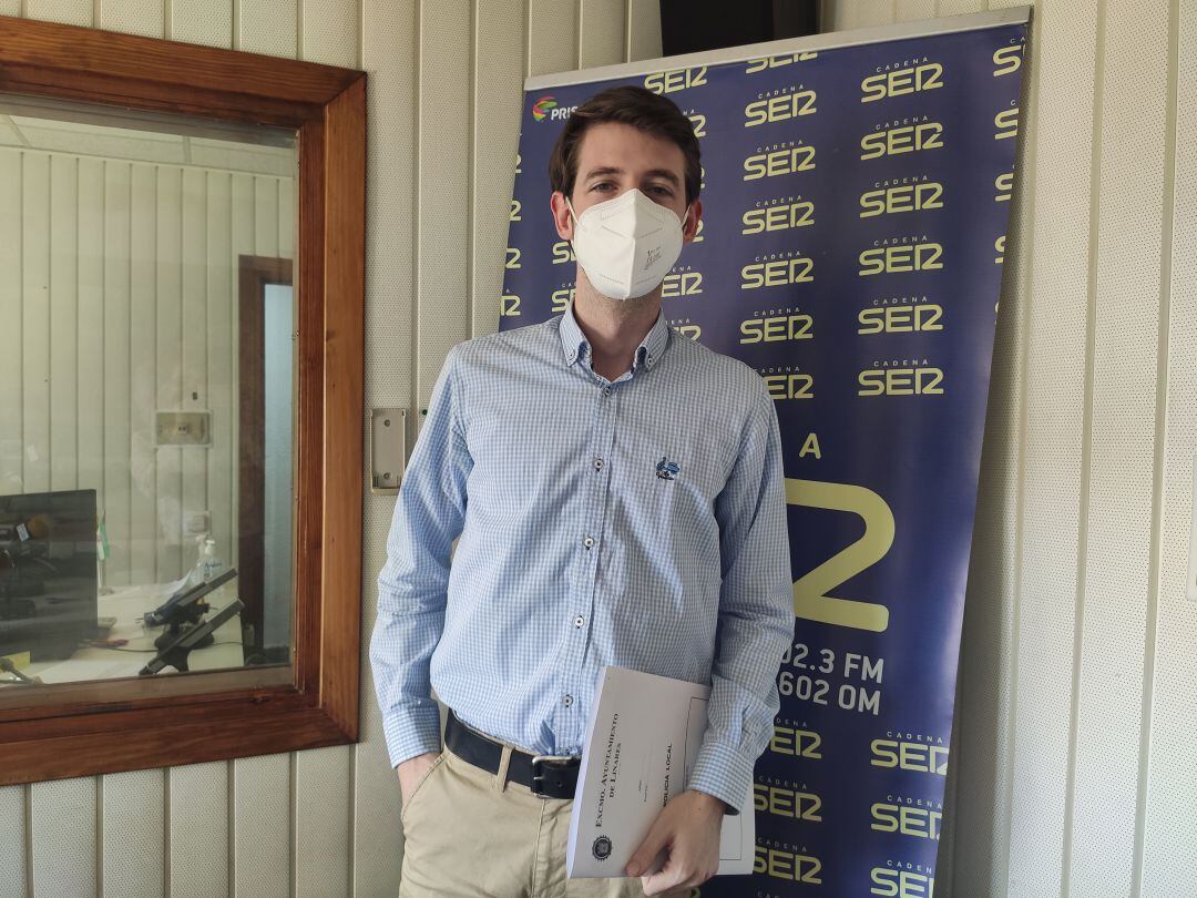 Javier Bris, concejal de Interior y Función Pública.