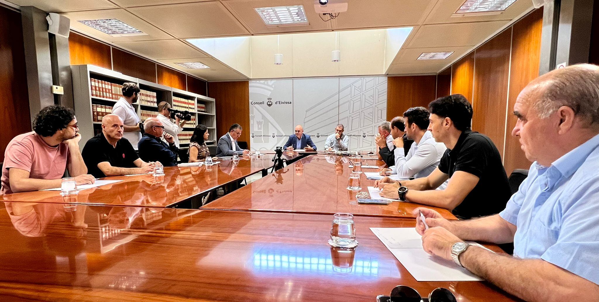 Imagen de la reunión celebrada hoy