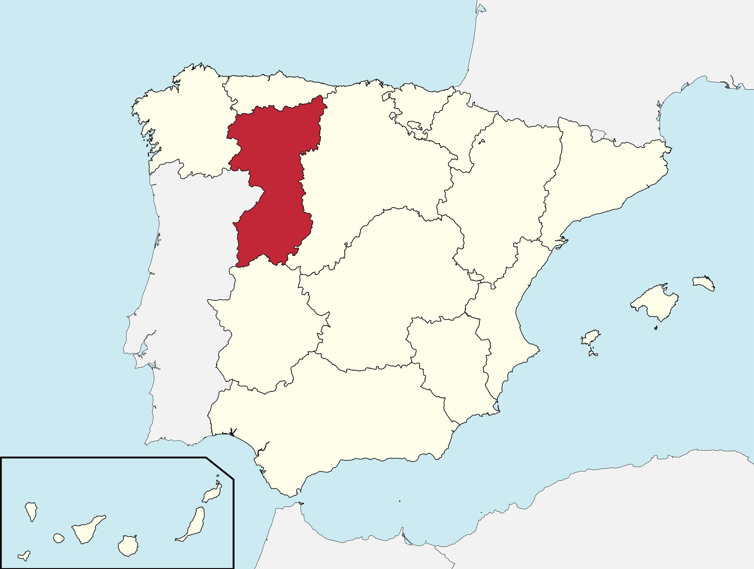 Mapa Región Leonesa