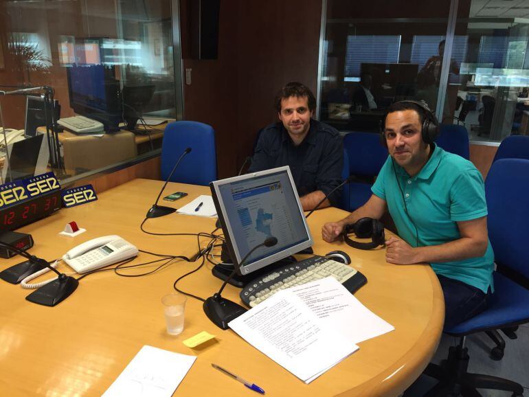 Aritz Ayesa, entrevistado por jaime González en Hoy por Hoy