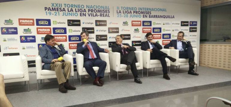 Acto de presentación del XXII Torneo Nacional Pamesa La Liga Promises y del II Torneo Internacional La Liga Promises.