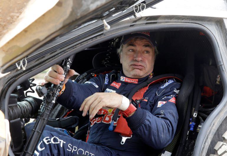 Carlos Sainz, el pasado domingo