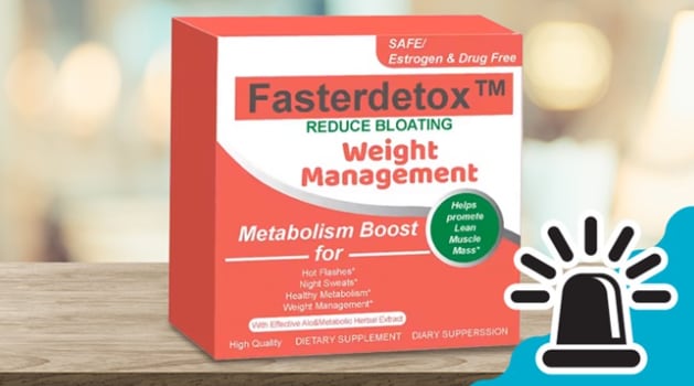 ‘Fasterdetox’, el suplemento adelgazante.