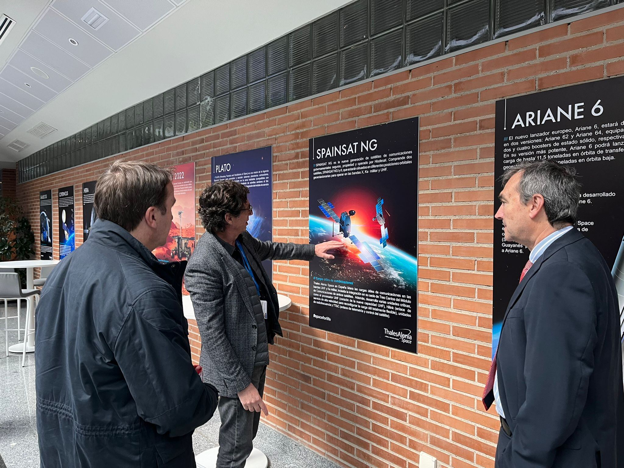 encuentros entre el Gobierno Local de Tres Cantos y empresas del sector aeroespacial