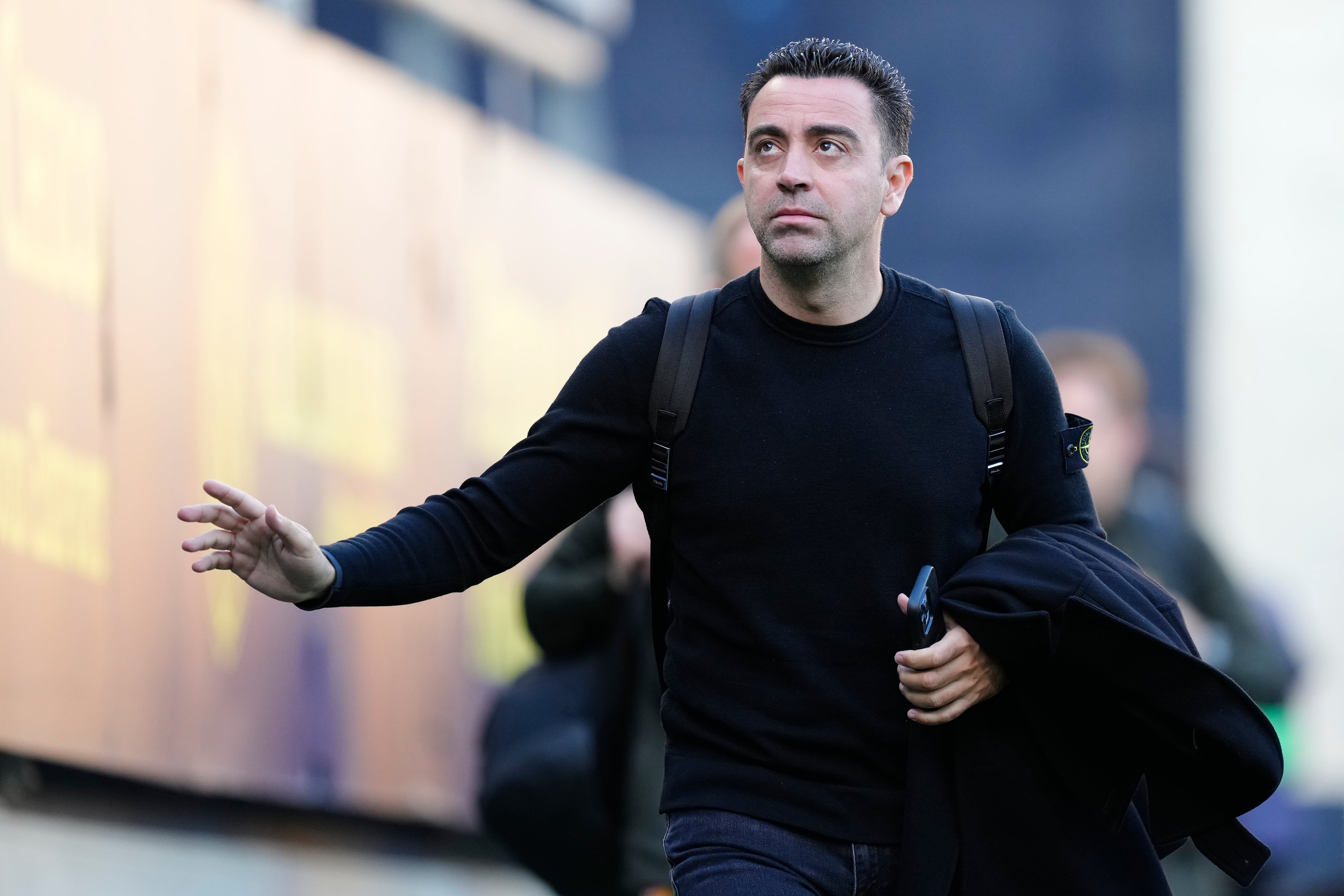 Xavi Hernández, exentrenador del FC Barcelona