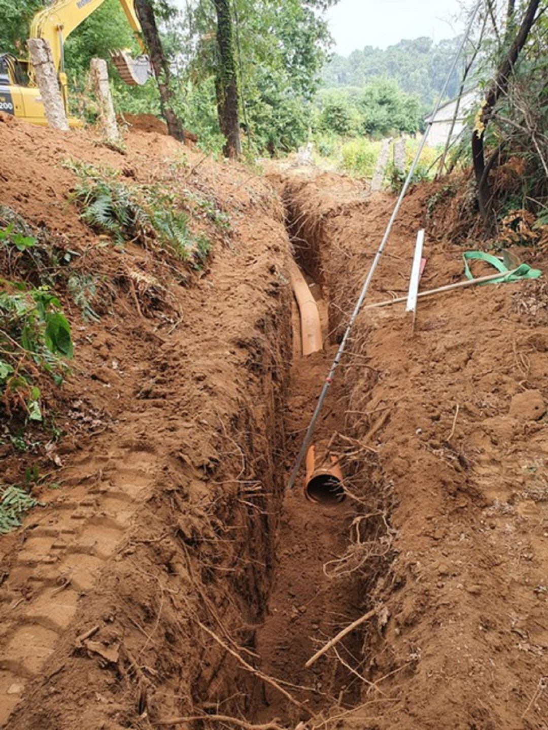 Obras de canalización