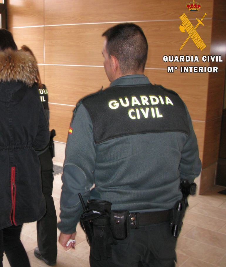 Intervención de la Guardia Civil de Palencia