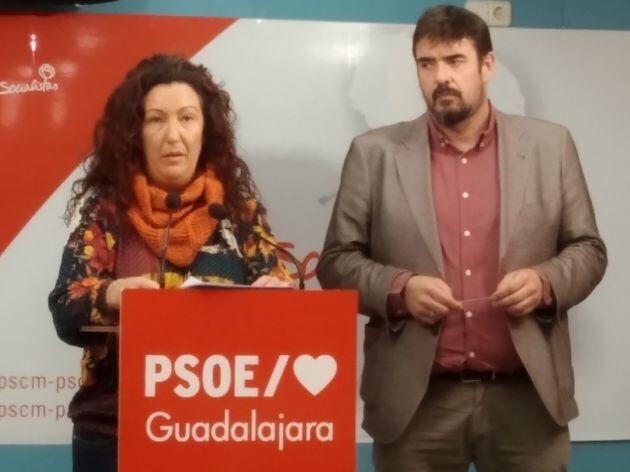 Lorena Álvarez y Rafael Esteban Foto SER GU