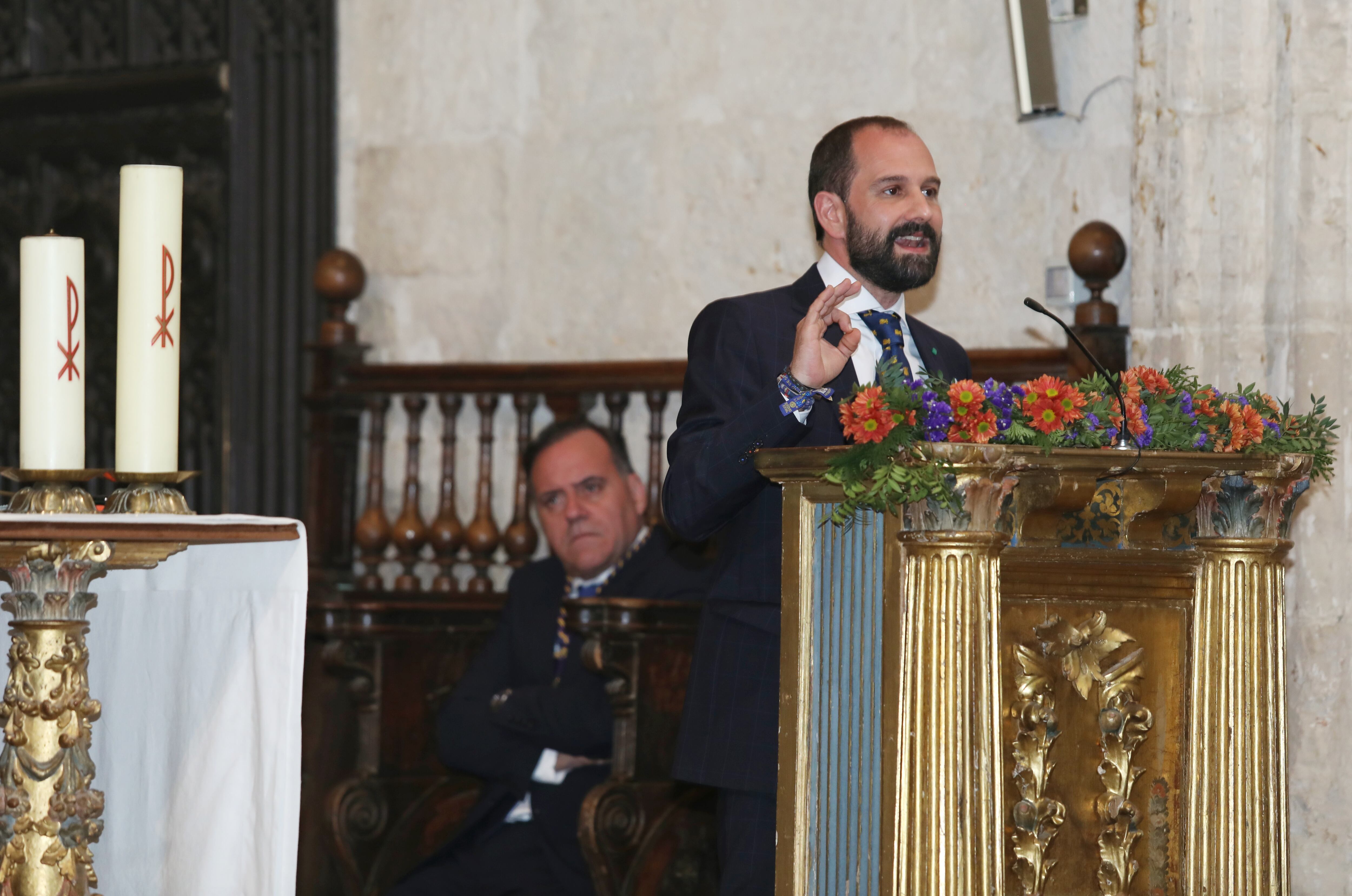 El experto en Protocolo y de la Pasión de la Comunidad, Vicente Díez, pregona la Semana Santa de Palencia 2023