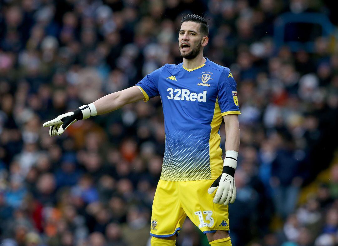 Casilla, durante un partido contra el Reading. 