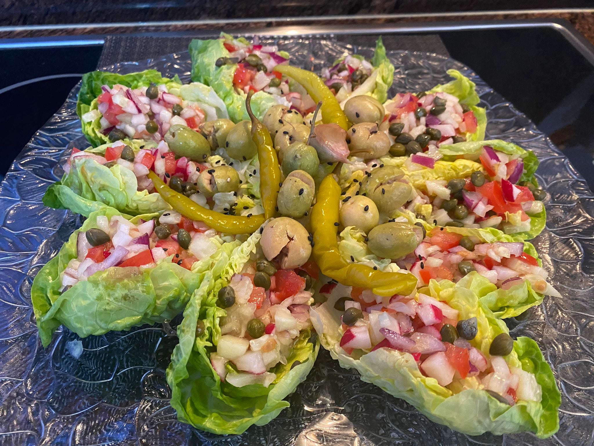 Ensalada de cogollos.