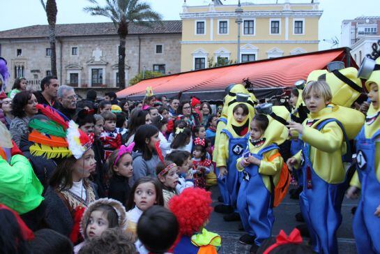 Los niños son protagonistas del Carnaval todo el fin de semana