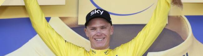 Froome se viste de amarillo en el Tour