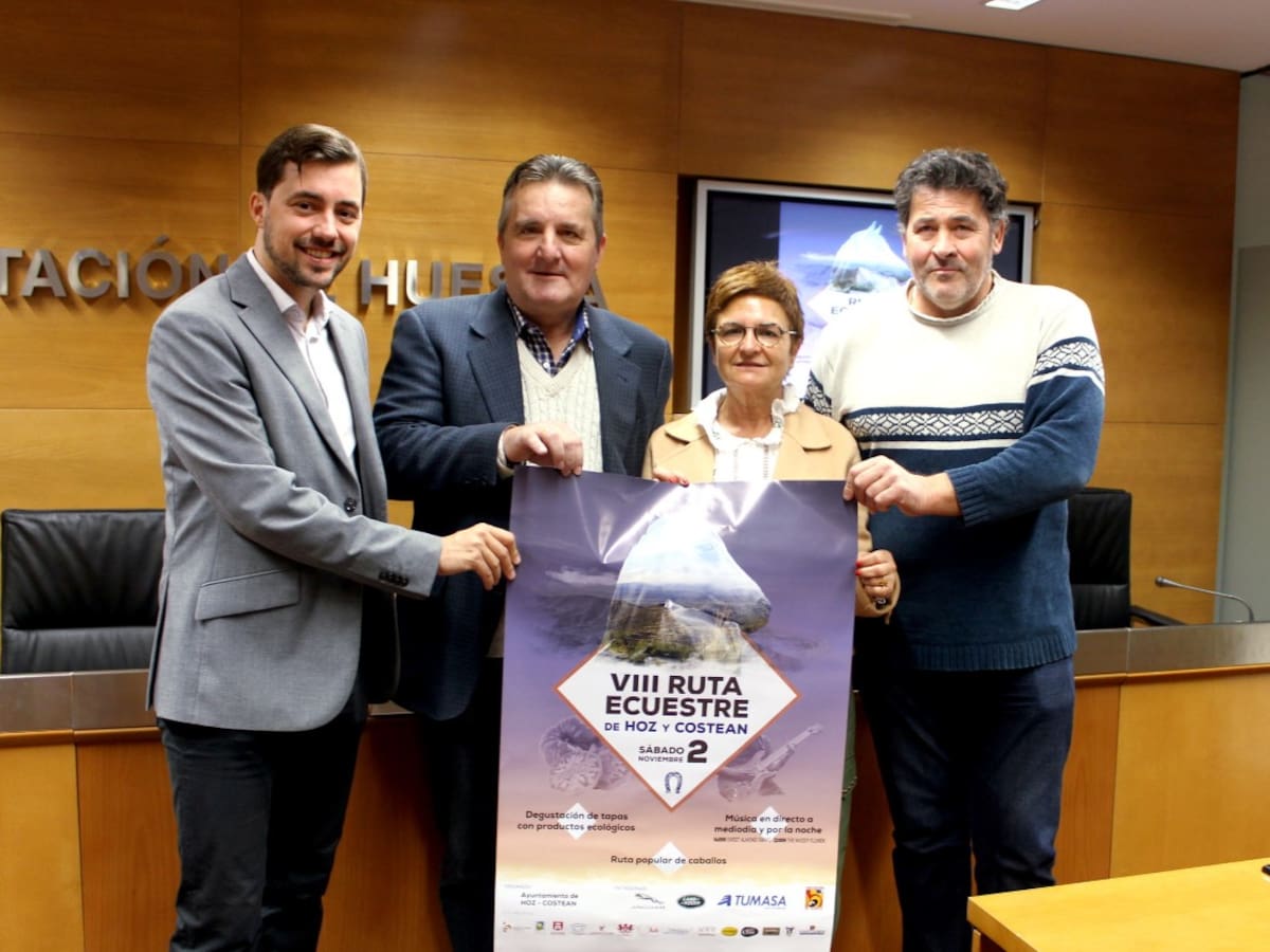 La Ruta Ecuestre del Somontano incluye gastronomía y música