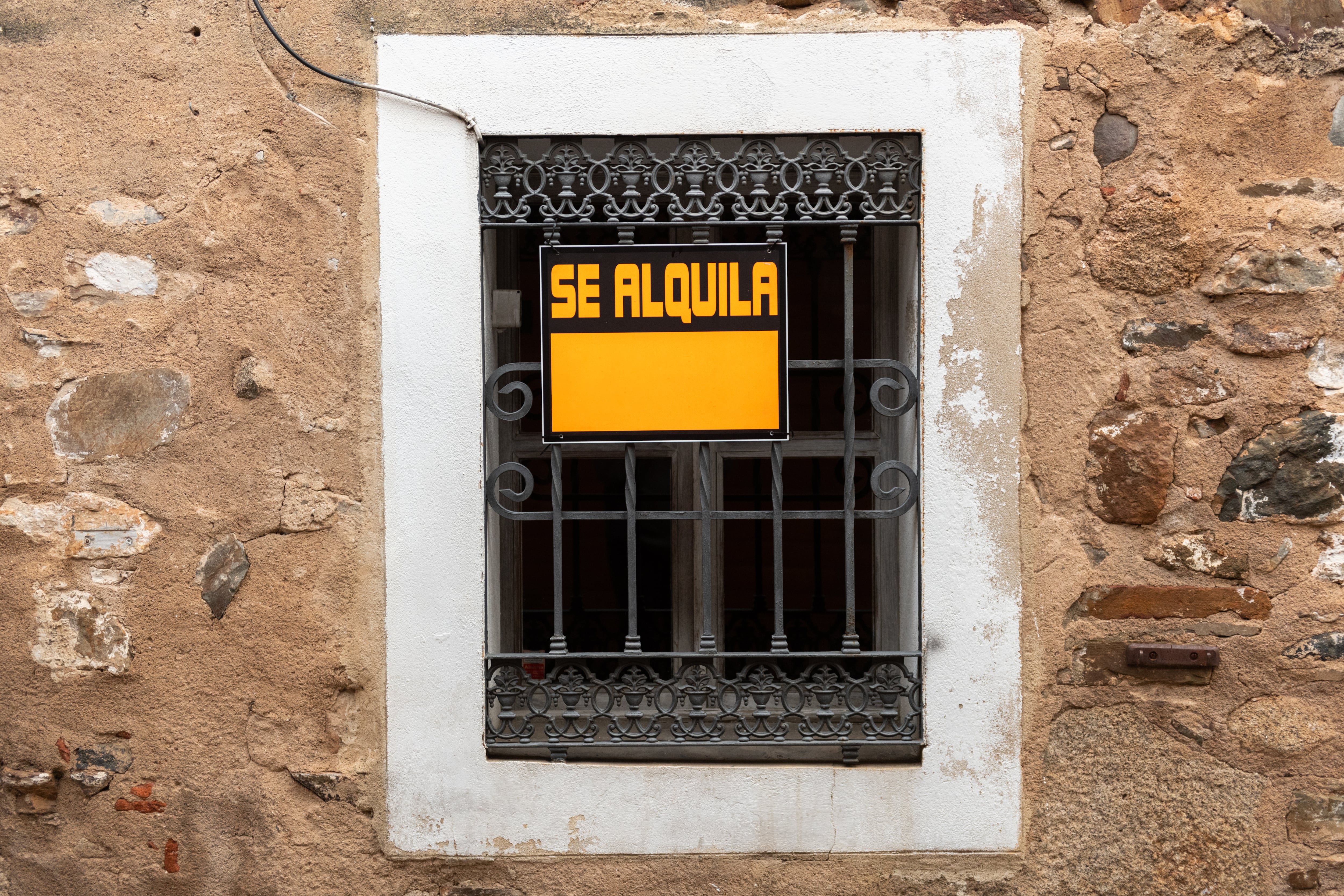 Alquiler de vivienda en una zona rural de Extremadura.