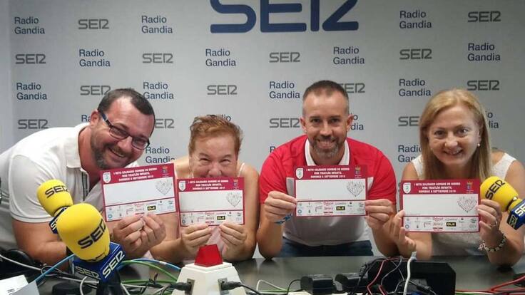 Organizadores de la RunCancer Gandia