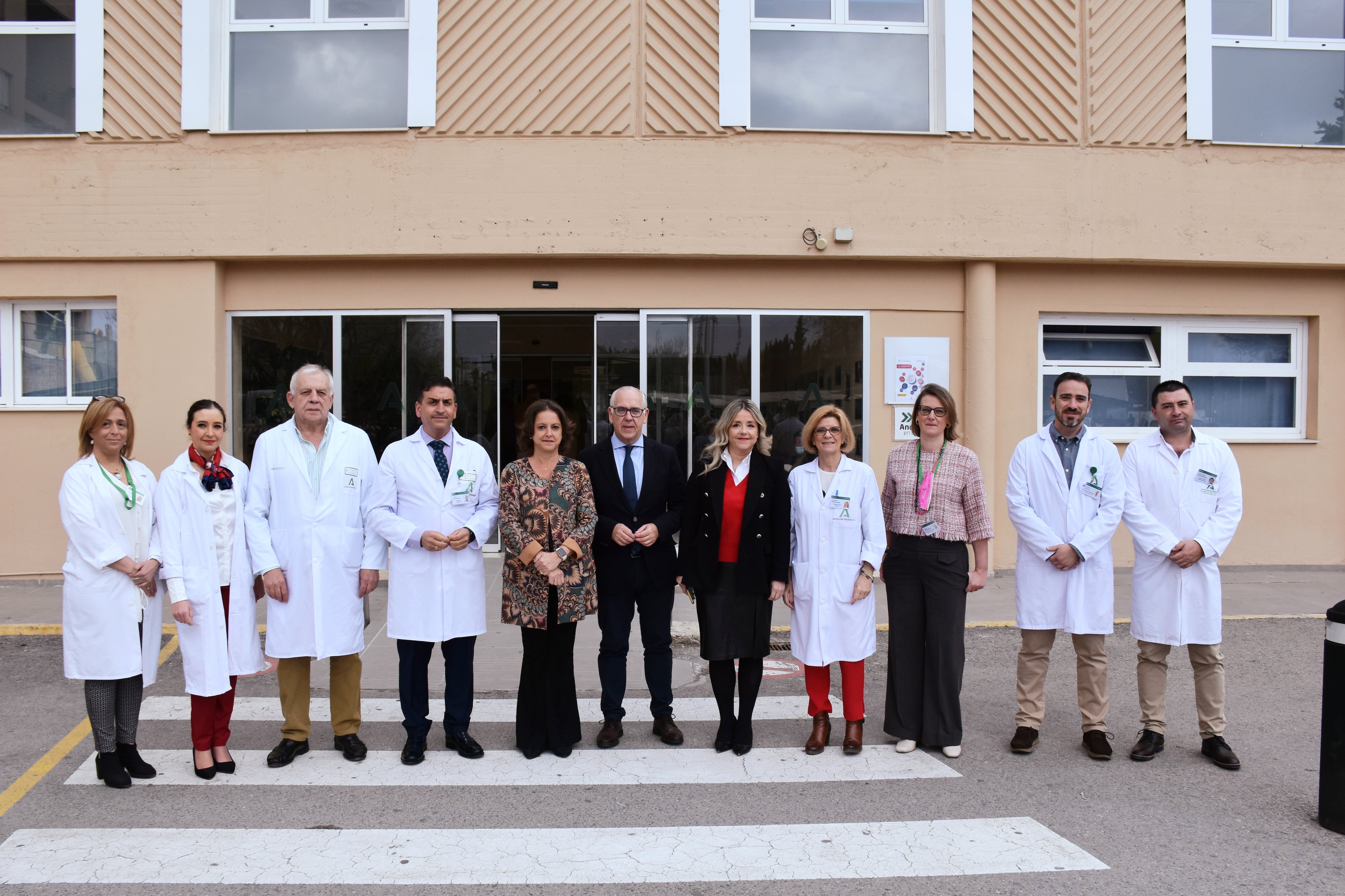 Visita de la Consejera Catalina García al Hospital San Juan de la Cruz de Úbeda