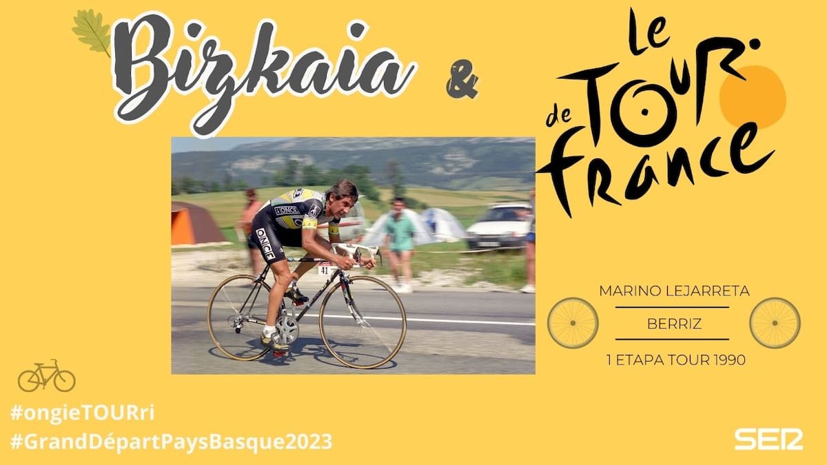 Marino Lejarreta, el ciclista que no festejó su victoria en una etapa del Tour de Francia
