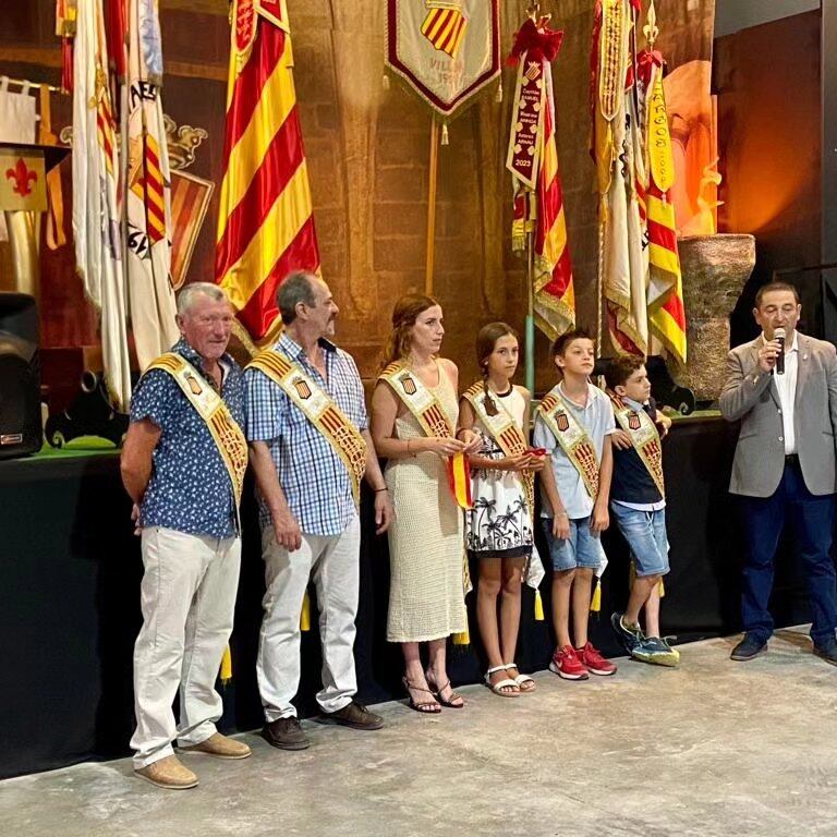 Momento de la reinauguración