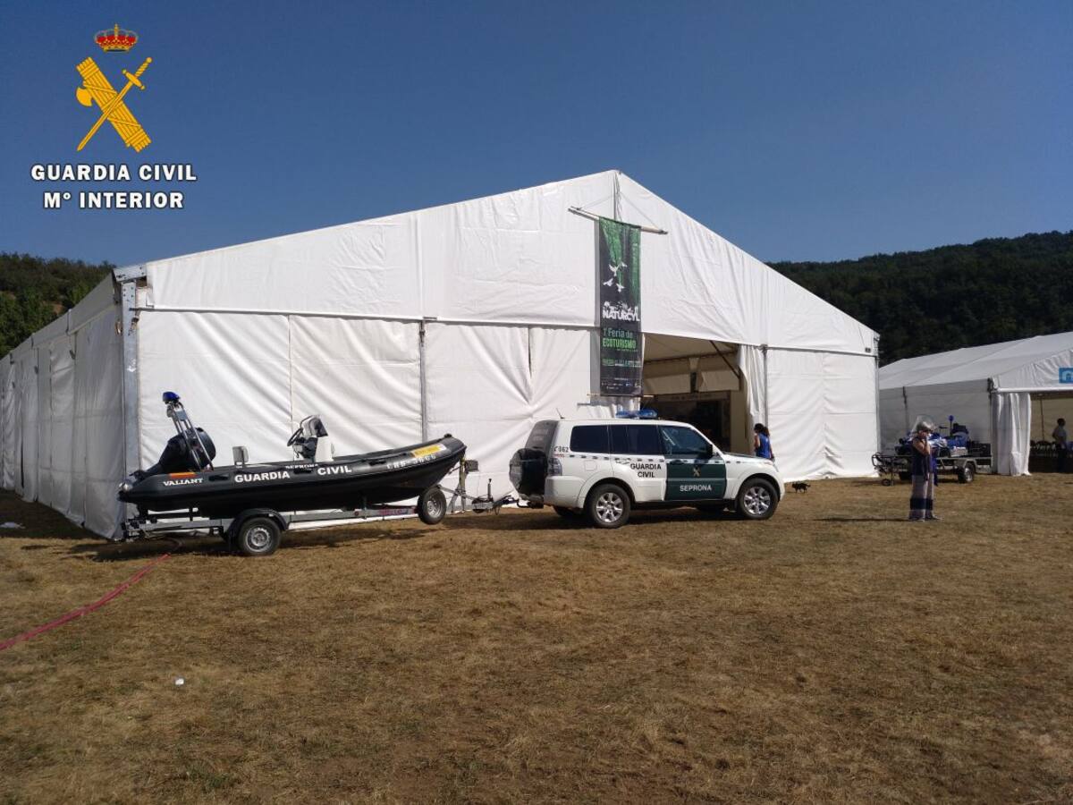 La Guardia Civil de Palencia participó en la Feria de Ecoturismo de Castilla y León